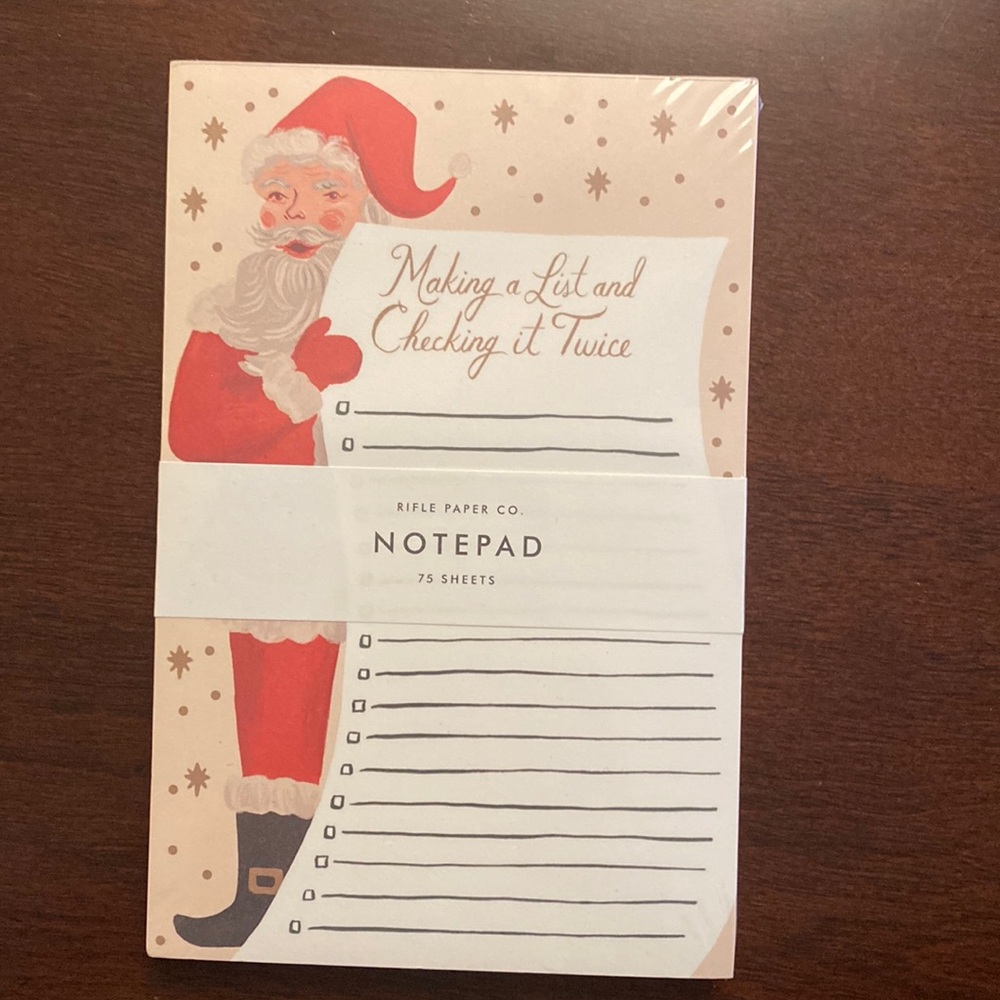 Christmas Rifle Paper Co. Notepad